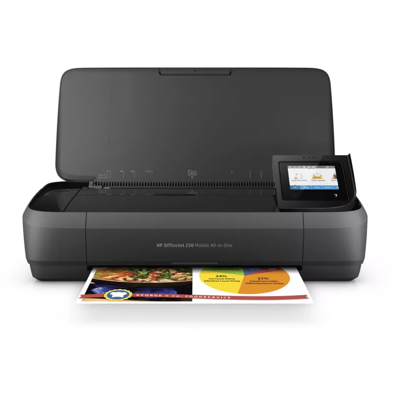 HP OfficeJet Mobile 250 Belaidis daugiafunkcis spausdintuvas, kopijuoklis, skaitytuvas