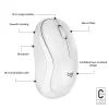 Pelė Logitech M240 Silent Bluetooth balta
