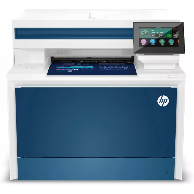 HP Color LaserJet Pro MFP 4302fdw spausdintuvas, lazerinis, spalvotas, 600 x 600 DPI, A4, tiesioginis spausdinimas, mėlyna, balta