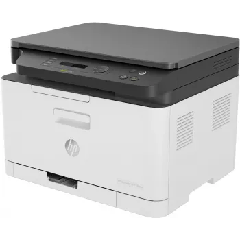 Daugiafunkcis lazerinis spausdintuvas HP Color Laser MFP 178nw – spalvotas spausdinimas, A4, 18 ppm (n/b), Wi‑Fi, Ethernet, dvipusis nuskaitymas