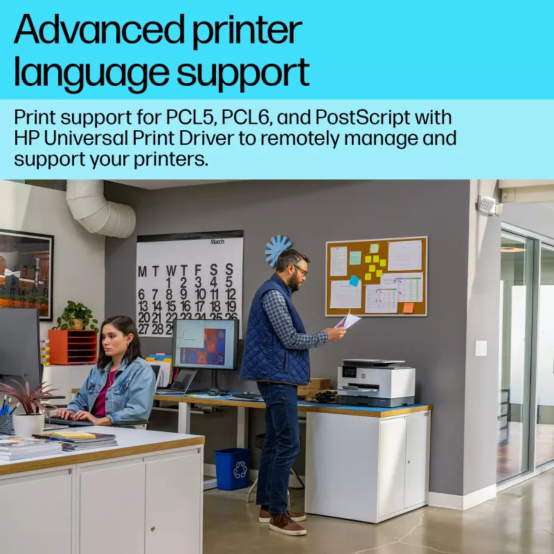 HP OfficeJet Pro 9130b belaidis daugiafunkcis spalvotas spausdintuvas, dvipusis spausdinimas; kopijavimas, skenavimas
