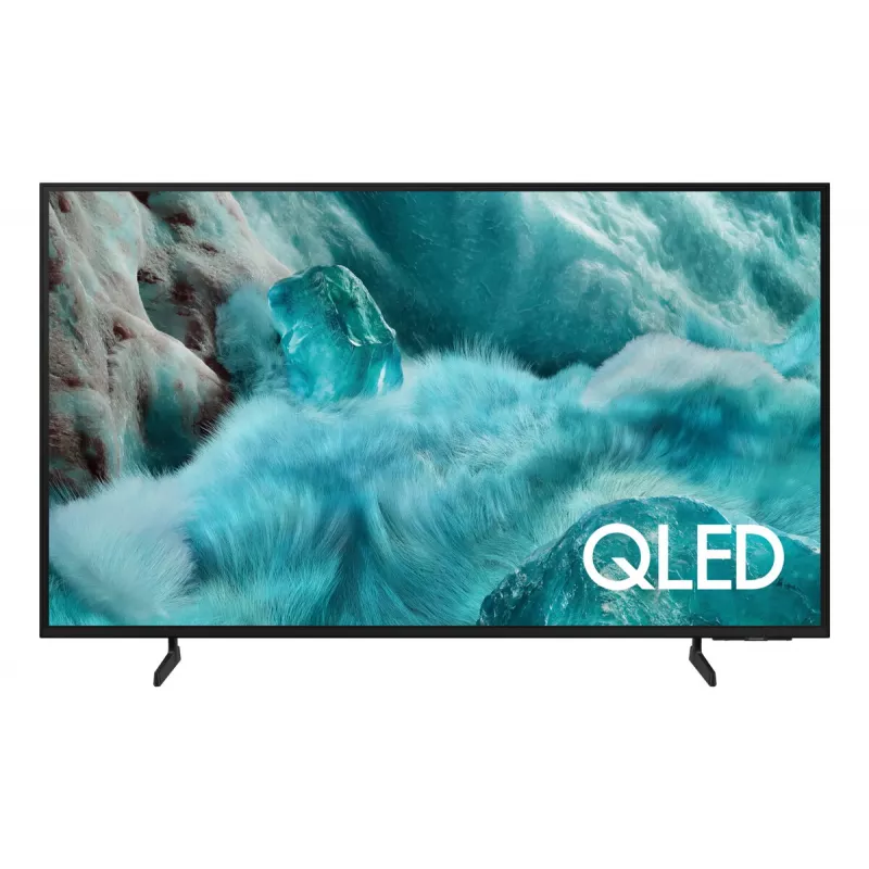 Televizorius Samsung QE43Q7FAAU 43 colių QLED 4K Ultra HD, Tizen, Wi‑Fi, DVB-T/T2, juodas, 3x HDMI, 1x USB, Bluetooth 5.3
