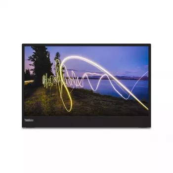 Lenovo ThinkVision M15 nešiojamas monitorius 39,6 cm (15,6 inch) Full HD LED juodas
