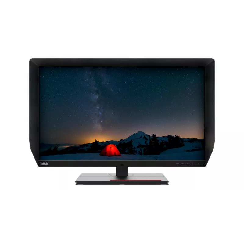 Monitorius Lenovo ThinkVision P27u-20, 68,6 cm (27 colių), 3840 x 2160 pikselių, 4K Ultra HD, LED, 6 ms, juodas