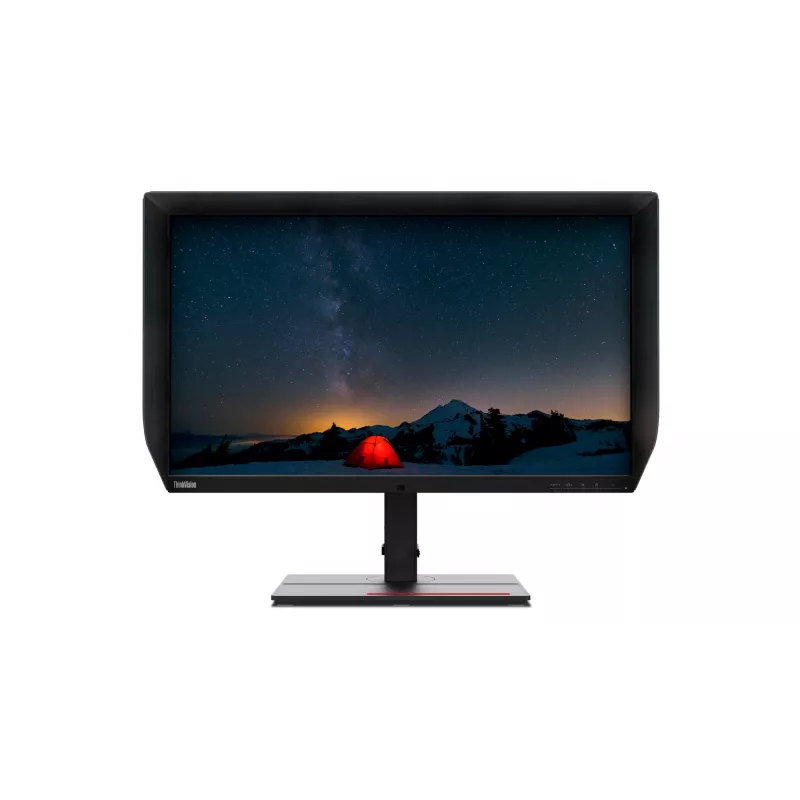 Monitorius Lenovo ThinkVision P27u-20, 68,6 cm (27 colių), 3840 x 2160 pikselių, 4K Ultra HD, LED, 6 ms, juodas