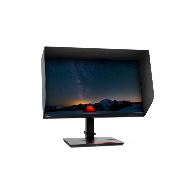 Monitorius Lenovo ThinkVision P27u-20, 68,6 cm (27 colių), 3840 x 2160 pikselių, 4K Ultra HD, LED, 6 ms, juodas