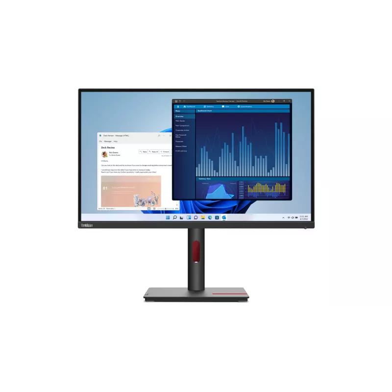 Lenovo ThinkVision T27p-30 monitor 68,6 cm (27 colių) 3840 x 2160 4K Ultra HD LED juodas
