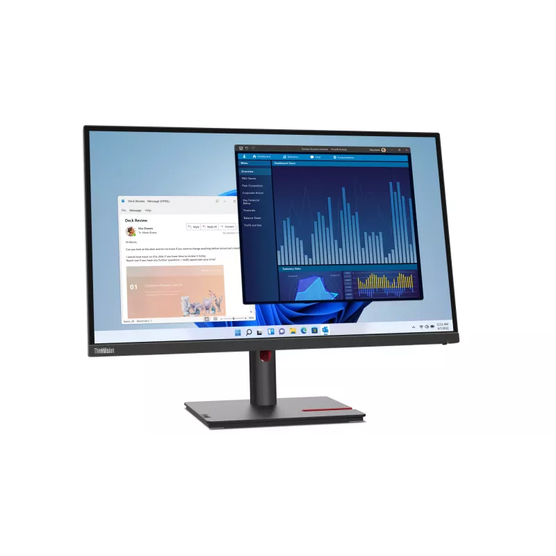 Lenovo ThinkVision T27p-30 monitor 68,6 cm (27 colių) 3840 x 2160 4K Ultra HD LED juodas
