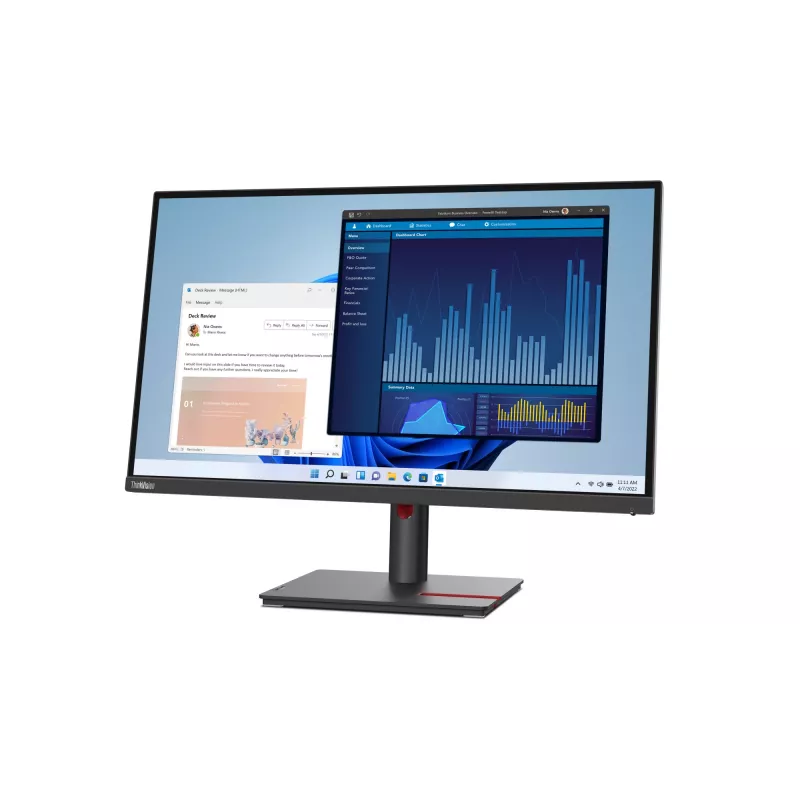 Lenovo ThinkVision T27p-30 monitor 68,6 cm (27 colių) 3840 x 2160 4K Ultra HD LED juodas