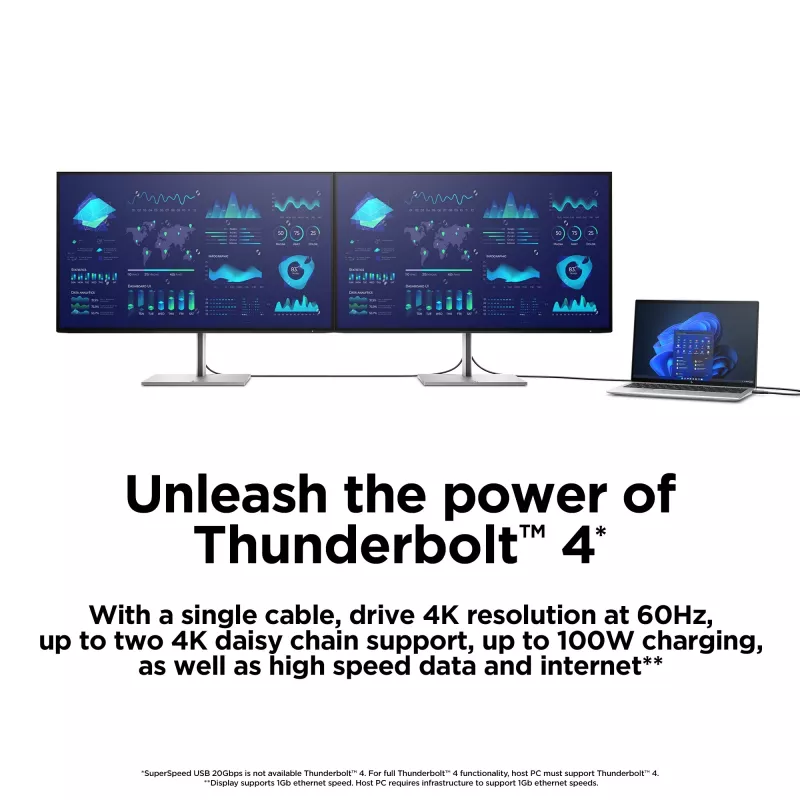 Monitorius HP E-Series E27k G5 27 colių 4K Ultra HD LCD 3840 x 2160