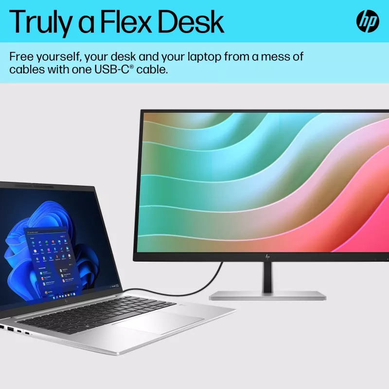 Monitorius HP E-Series E27k G5 27 colių 4K Ultra HD LCD 3840 x 2160