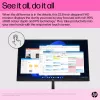 HP E24t G5 FHD lietimui jautrus monitorius, 60.5 cm (23.8 colio), 1920 x 1080 pikselių, Full HD, LCD, 5 ms, juodas