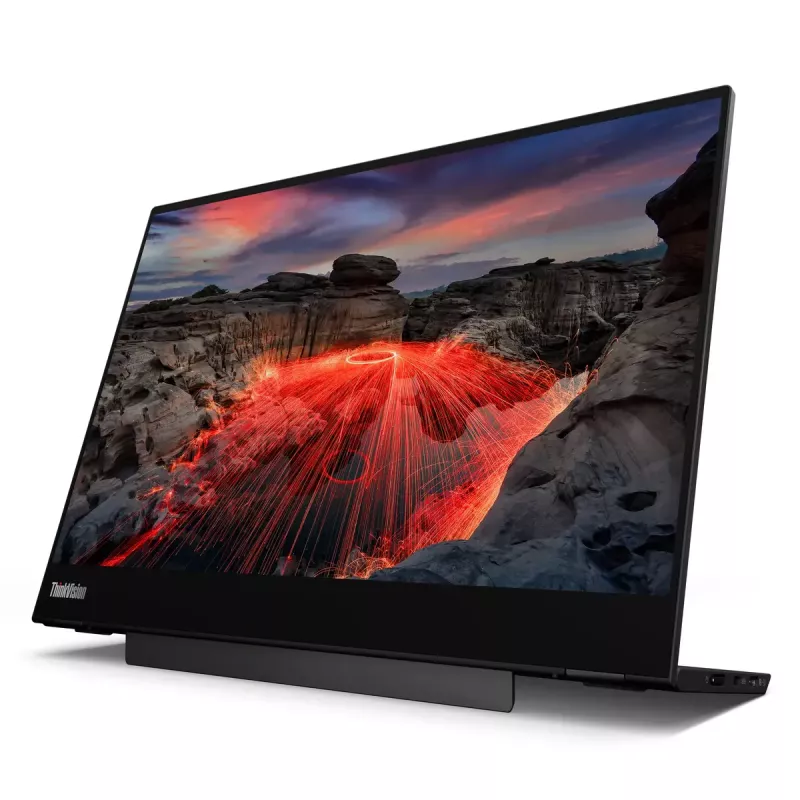 Monitorius Lenovo ThinkVision M14t 14 colių liečiamas LED 2240 x 1400