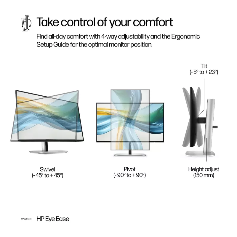 HP Series 5 Pro 23.8 colių FHD USB-C monitorius - 524pu