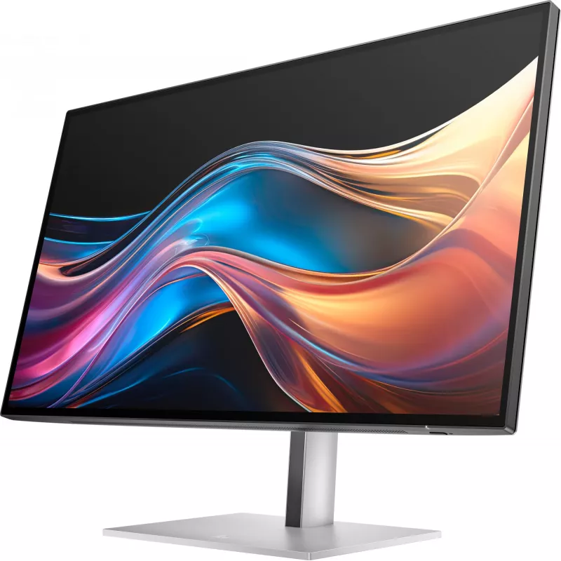 Monitorius HP Series 7 Pro 27 col. QHD - 727pq, 68.6 cm (27 col.), 2560 x 1440 pikseliai, Quad HD, LCD, 5 ms, Juodas
