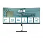 AOC V5 CU34V5C/BK monitorius 86,4 cm (34 col.) 3440 x 1440 pikseliai Wide Quad HD LED juodas
