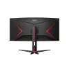 AOC CU34G2XP/BK 34 colių VA monitorius, 3440×1440, 21:9, 180 Hz, 1 ms, 2×HDMI, juodas
