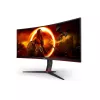AOC CU34G2XP/BK 34 colių VA monitorius, 3440×1440, 21:9, 180 Hz, 1 ms, 2×HDMI, juodas