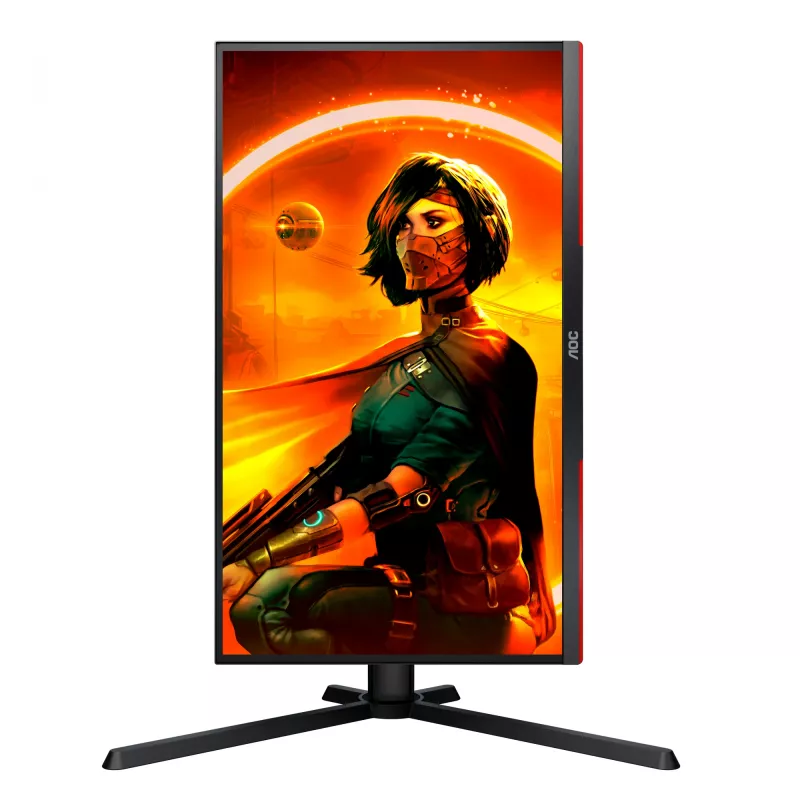 Monitorius AOC G3 25G3ZM/BK 62,2 cm (24,5 colio) 1920 x 1080 pikselių Full HD juodas, raudonas