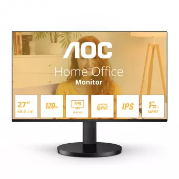 AOC B3 27B3HA2 monitorius 68,6 cm (27 colių) 1920 x 1080 pikselių Full HD LED juodas