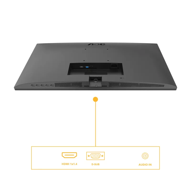 AOC B3 27B3HA2 monitorius 68,6 cm (27 colių) 1920 x 1080 pikselių Full HD LED juodas