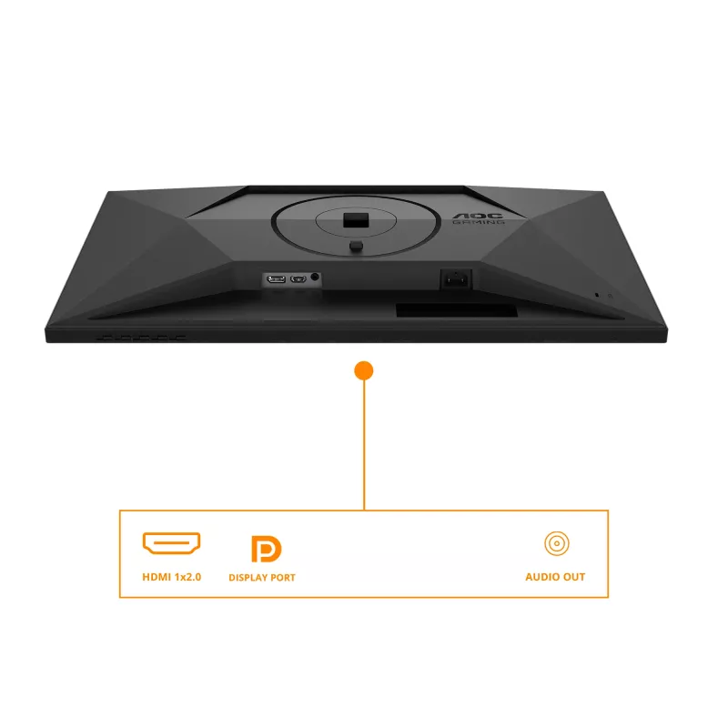 AOC G4 Q27G4XF kompiuterio monitorius 68,6 cm (27 colių) 2560 x 1440 pikselių Quad HD LED juodas, pilkas