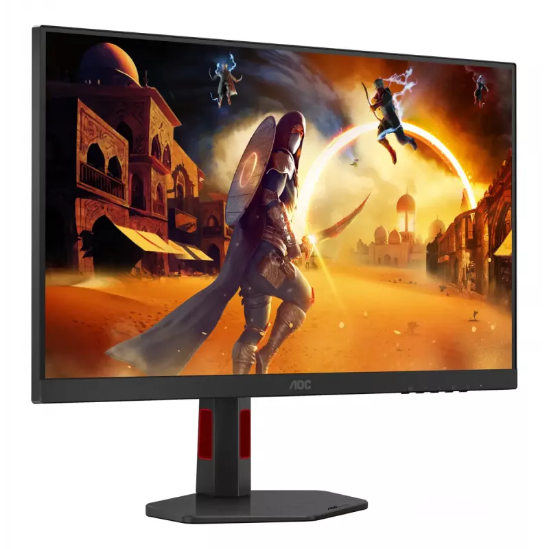 AOC G4 Q27G4ZR monitorius 68.6 cm (27 colių) 2560 x 1440 pikselių Quad HD LED juodas, raudonas