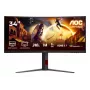 AOC G4 CU34G4Z kompiuterio monitorius 86,4 cm (34 colių) 3440 x 1440 pikselių Wide Quad HD LED juodas, raudonas