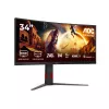 AOC G4 CU34G4Z kompiuterio monitorius 86,4 cm (34 colių) 3440 x 1440 pikselių Wide Quad HD LED juodas, raudonas