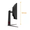 AOC G4 CU34G4Z kompiuterio monitorius 86,4 cm (34 colių) 3440 x 1440 pikselių Wide Quad HD LED juodas, raudonas