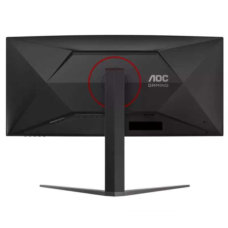 AOC G4 CU34G4Z kompiuterio monitorius 86,4 cm (34 colių) 3440 x 1440 pikselių Wide Quad HD LED juodas, raudonas