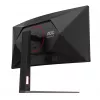Monitorius AOC G4 CU34G4 86,4 cm (34 colių) 3440x1440 Wide Quad HD LED juodas, raudonas
