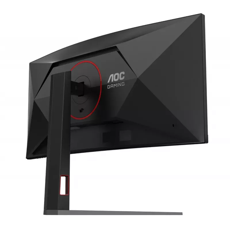 Monitorius AOC G4 CU34G4 86,4 cm (34 colių) 3440x1440 Wide Quad HD LED juodas, raudonas