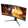 Monitorius AOC G4 CU34G4 86,4 cm (34 colių) 3440x1440 Wide Quad HD LED juodas, raudonas