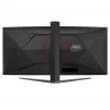 Monitorius AOC G4 CU34G4 86,4 cm (34 colių) 3440x1440 Wide Quad HD LED juodas, raudonas