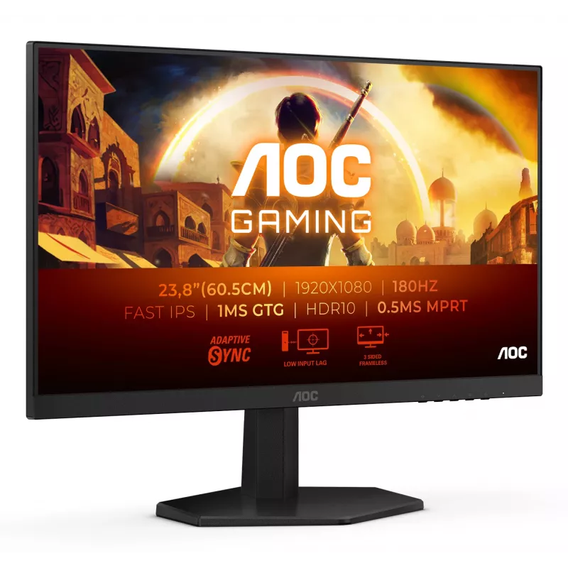 AOC G4 24G42E kompiuterio monitorius 60,5 cm (23,8 colio) 1920 x 1080 pikselių Full HD LCD juodas