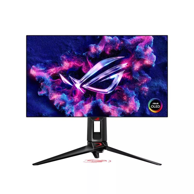 ASUS ROG Swift OLED PG27AQDP kompiuterio monitorius 67,3 cm (26,5 colio) 2560 x 1440 pikselių Quad HD juodas