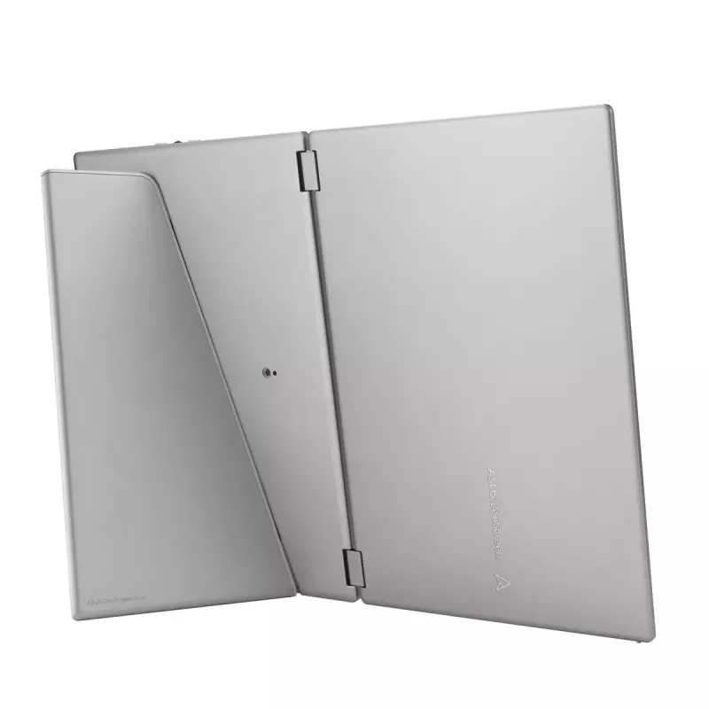 ASUS ZenScreen Duo OLED MQ149CD nešiojamas monitorius, 35,6 cm (14 colių), 1920 x 1200 pikselių, WUXGA, sidabrinis