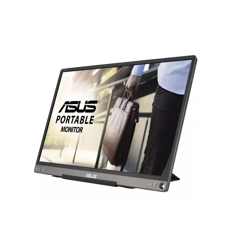 ASUS ZenScreen MB16ACE monitorius 39,6 cm (15,6 colio) 1920 x 1080 pikselių Full HD LED pilkas
