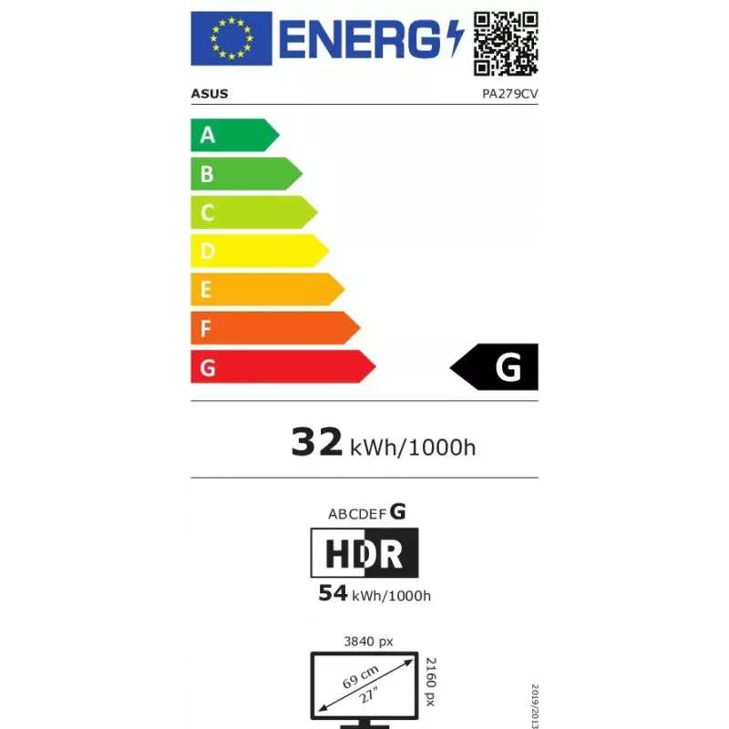 ASUS ProArt PA279CV kompiuterio monitorius 68.6 cm (27 colių) 3840 x 2160 pikselių 4K Ultra HD LED juodas, sidabrinis