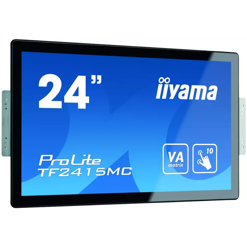 iiyama ProLite TF2415MC-B2 monitor 23.8 colių Full HD LED Touchscreen Multi-user Juodas