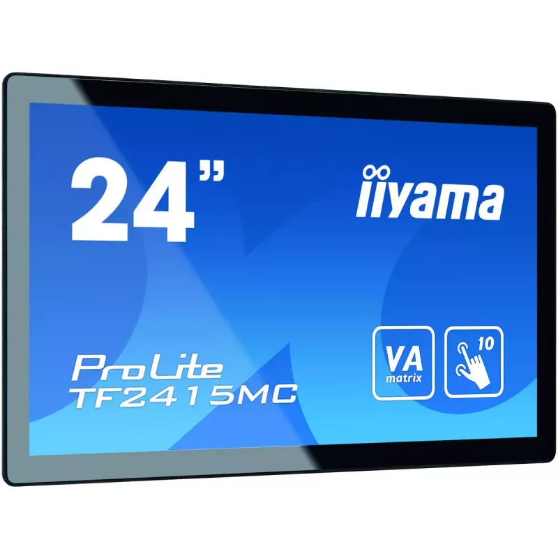 iiyama ProLite TF2415MC-B2 monitor 23.8 colių Full HD LED Touchscreen Multi-user Juodas