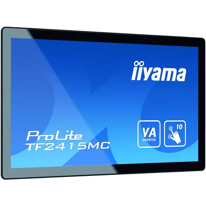 iiyama ProLite TF2415MC-B2 monitor 23.8 colių Full HD LED Touchscreen Multi-user Juodas