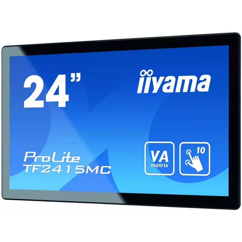 iiyama ProLite TF2415MC-B2 monitor 23.8 colių Full HD LED Touchscreen Multi-user Juodas
