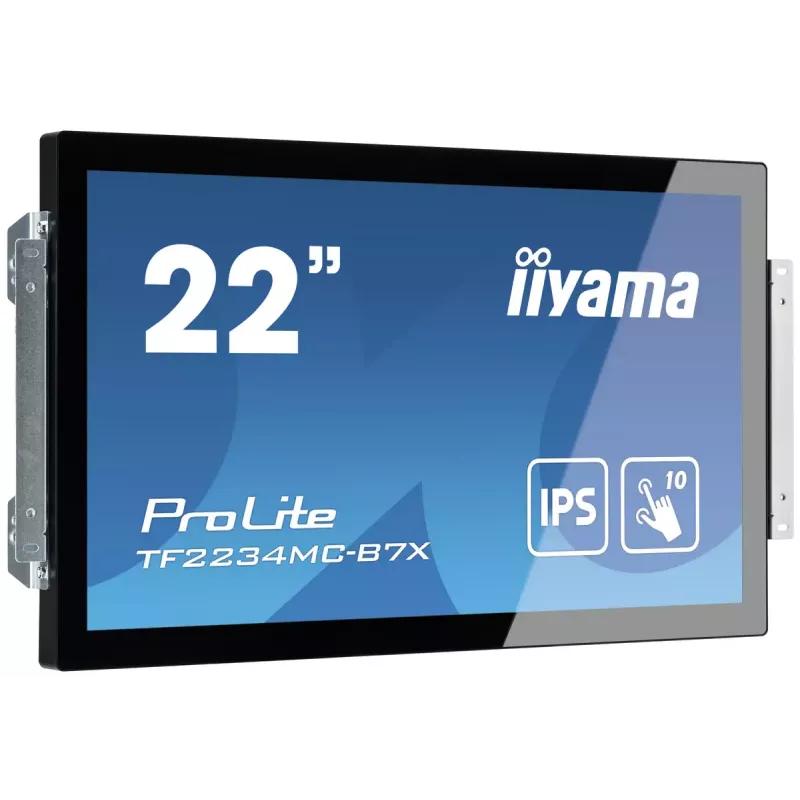 Monitorius iiyama ProLite TF2234MC-B7X 54,6 cm (21,5 colių) 1920x1080 Full HD LED liečiamas ekranas su IPS technologija