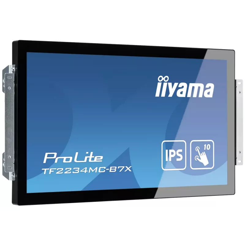 Monitorius iiyama ProLite TF2234MC-B7X 54,6 cm (21,5 colių) 1920x1080 Full HD LED liečiamas ekranas su IPS technologija