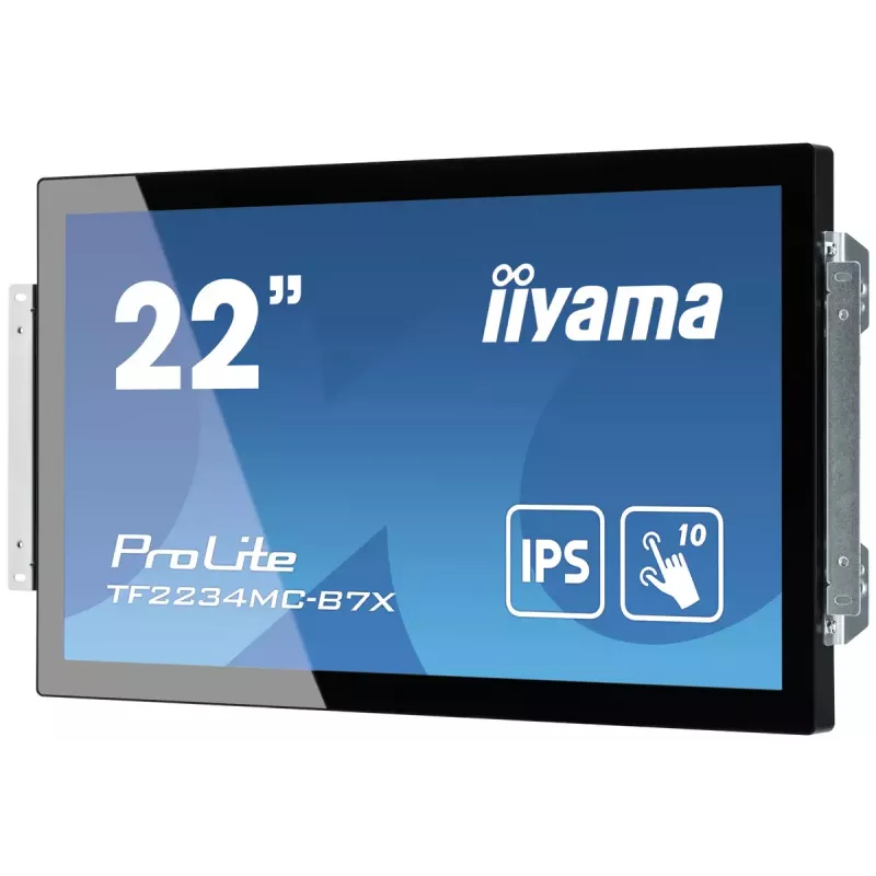 Monitorius iiyama ProLite TF2234MC-B7X 54,6 cm (21,5 colių) 1920x1080 Full HD LED liečiamas ekranas su IPS technologija