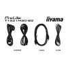 Monitorius iiyama ProLite T1521MSC-B2 38,1 cm (15 colių) 1024 x 768 XGA LED liečiamas ekranas, stalinis, juodas