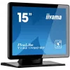 Monitorius iiyama ProLite T1521MSC-B2 38,1 cm (15 colių) 1024 x 768 XGA LED liečiamas ekranas, stalinis, juodas