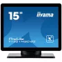 Monitorius iiyama ProLite T1521MSC-B2 38,1 cm (15 colių) 1024 x 768 XGA LED liečiamas ekranas, stalinis, juodas